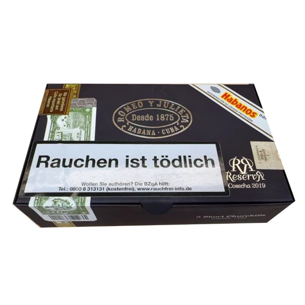 Romeo Y Julieta Short Churchill RR RR 3pcs/box