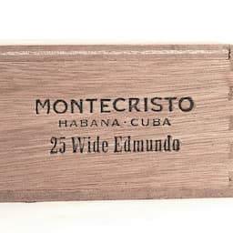 MONTECRISTO WIDE EDMUNDO 25s