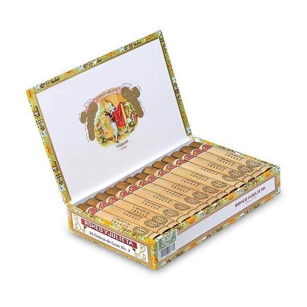 ROMEO Y JULIETA CEDROS DE LUXE NO. 2 25s