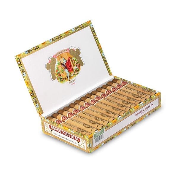 ROMEO Y JULIETA CEDROS DE LUXE No.3 25s