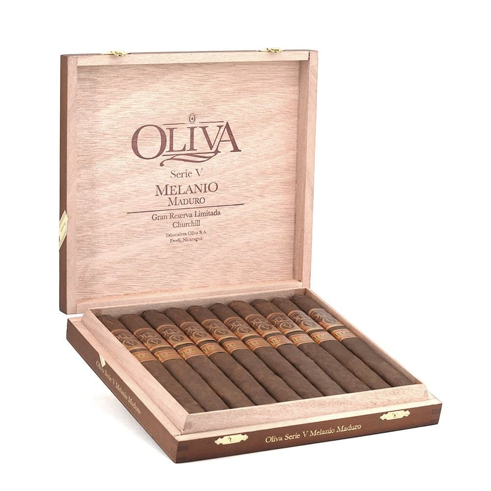 Oliva Serie V Melanio Maduro Churchill 10pcs/box