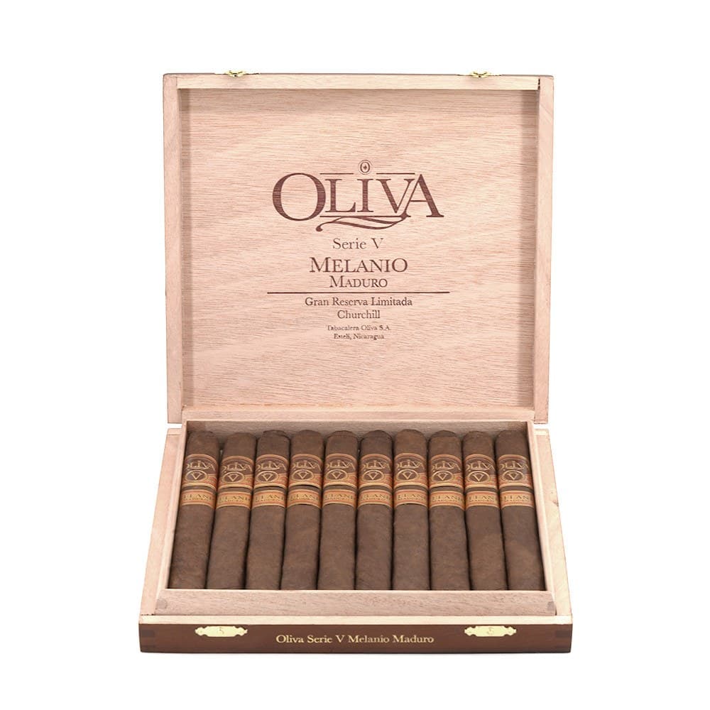 Oliva Serie V Melanio Maduro Churchill 10pcs/box